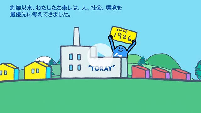 気候変動に対する東レのソリューション