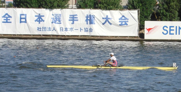 シングルスカルの模様