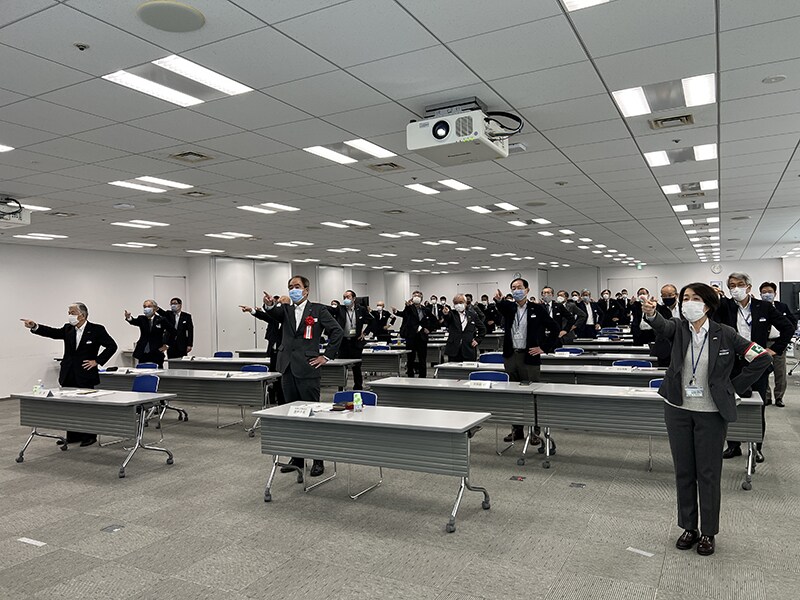 2022 Toray Group Safety Meeting at Tokyo Head Office