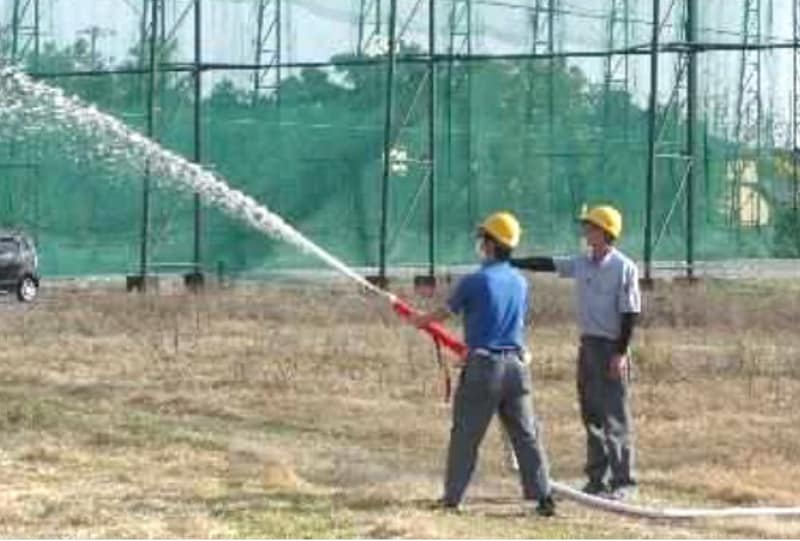 Firefighting training (Ogaki Fuso Spinning Co., Ltd.)