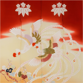 美しい加賀のお国染め トレシー®『花嫁のれん』柄の発売について