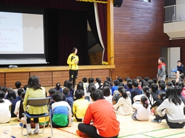 大山加奈さんによる講演会「夢に向かって」