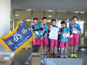 男子優勝