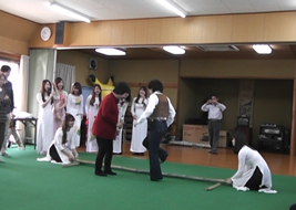 バンブーダンスに悪戦苦闘