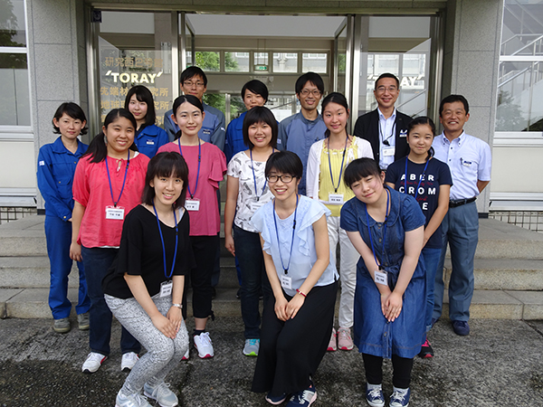 参加してくれた女子学生の皆さん