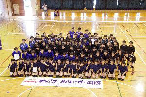 参加生徒との集合写真