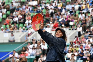 シングルス優勝 大坂なおみ選手（日本／現世界ランク4位）