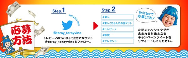 トレビーノ® 公式Twitterをフォロー＆リツイートで当たる