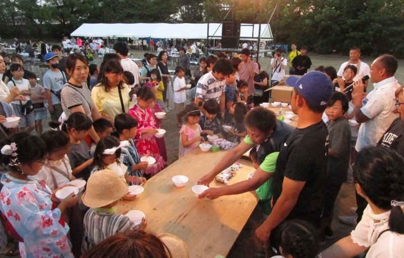 4年ぶりに「東レなごや夏祭り」を開催。従業員と家族、近隣住民の方々など約800人が参加（東レ（株）名古屋事業場）