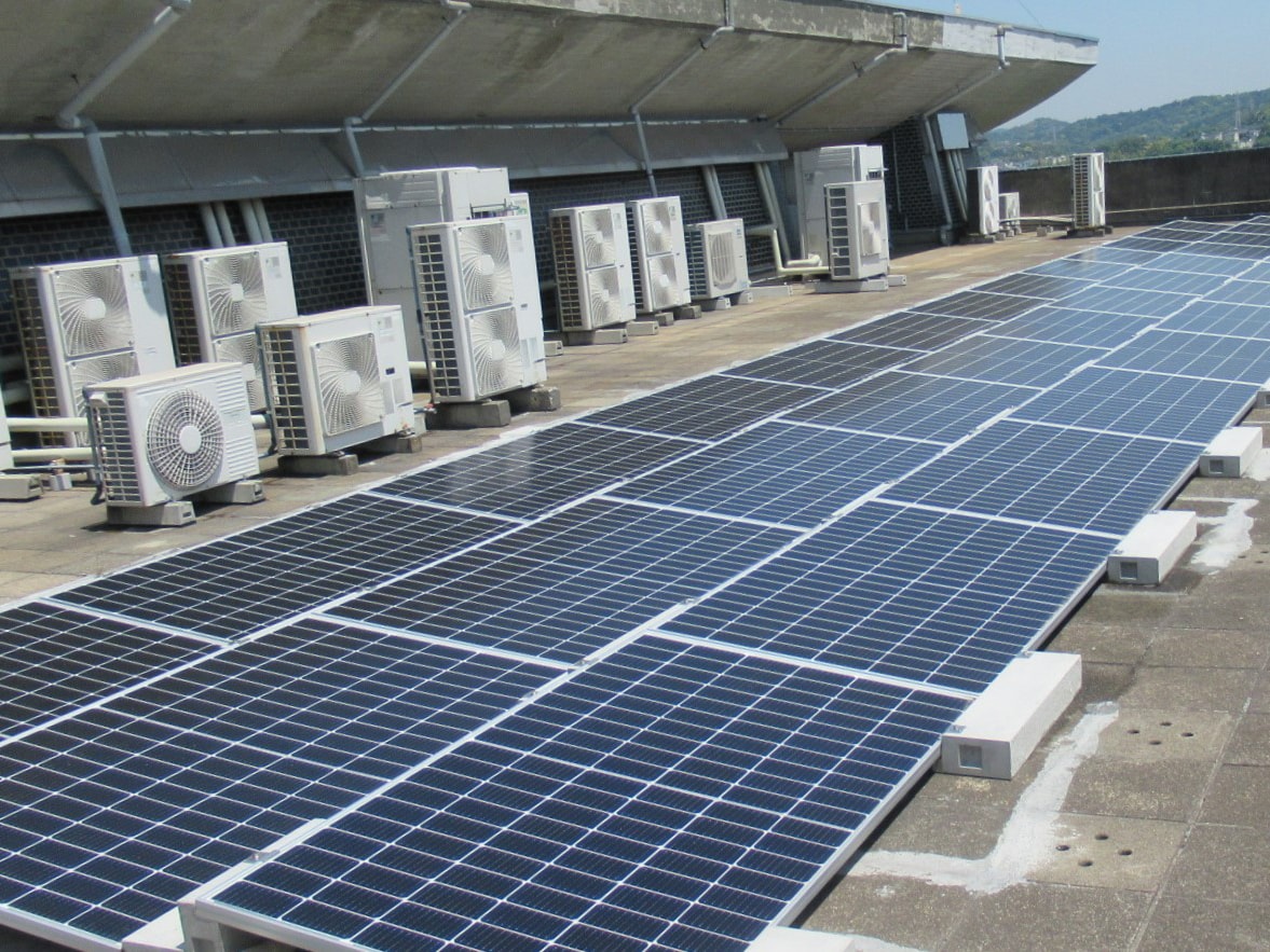 東レ（株）基礎研究センター（鎌倉）の太陽光発電設備