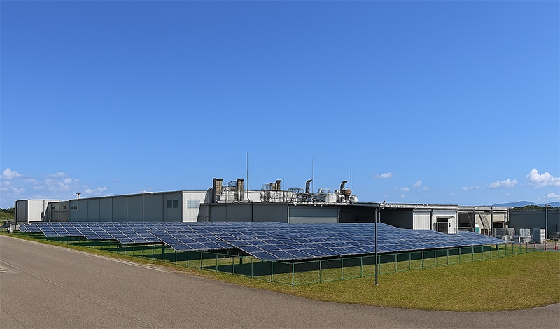 東レフィルム加工（株）の太陽光発電設備