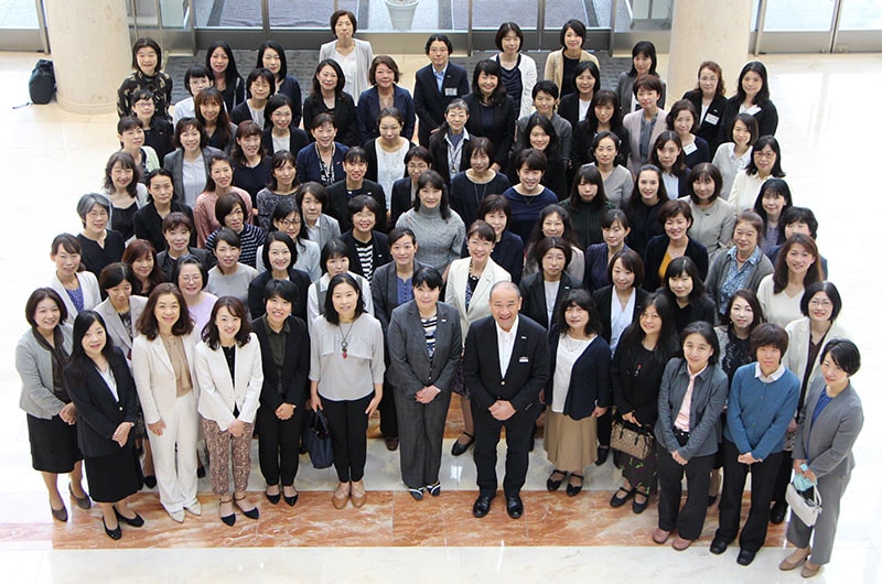 集合写真（第5回女性管理・専門職研修／2019年度）